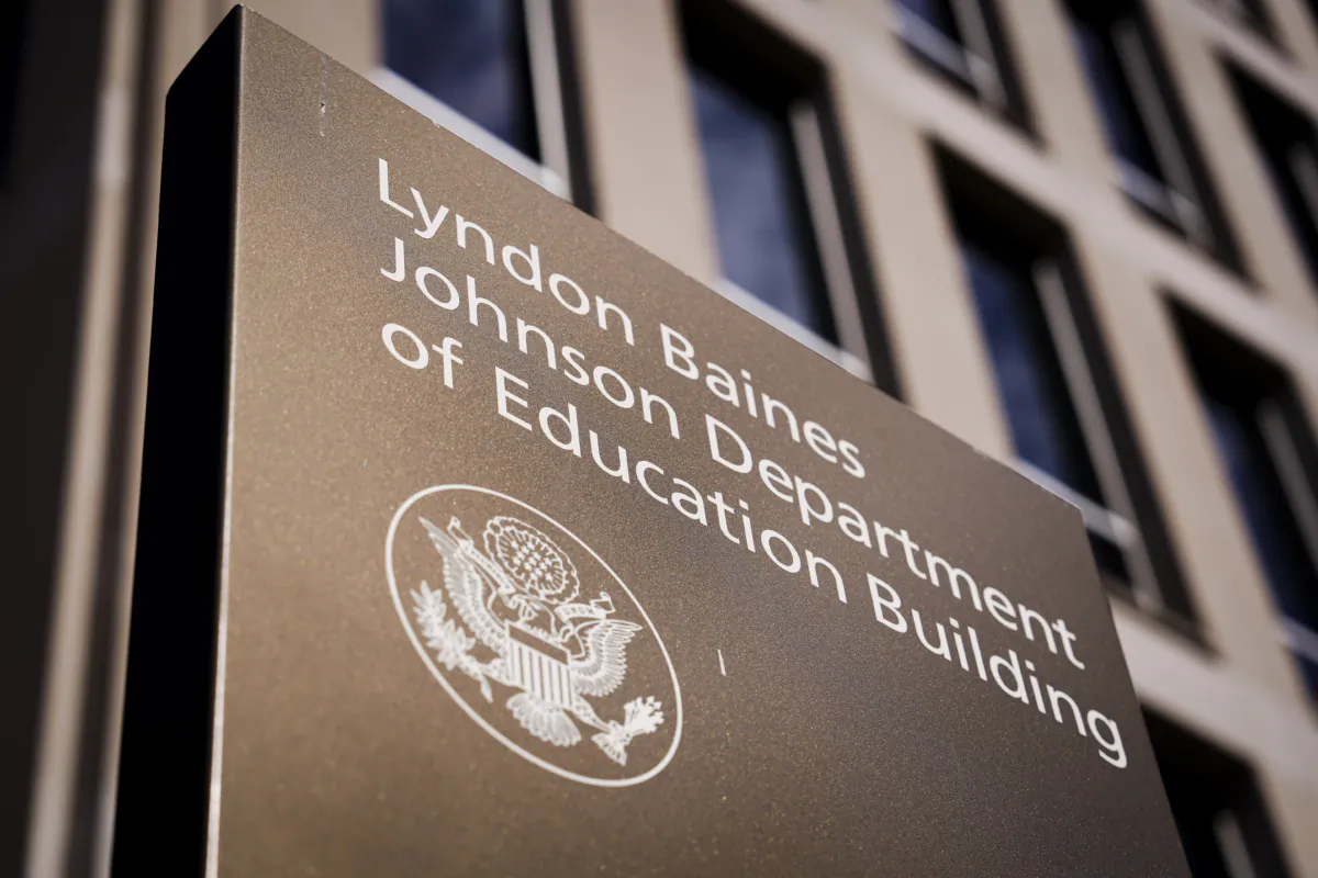 The U.S. Department of Education building in Washington on July 6, 2023. (Madalina Vasiliu/The Epoch Times)