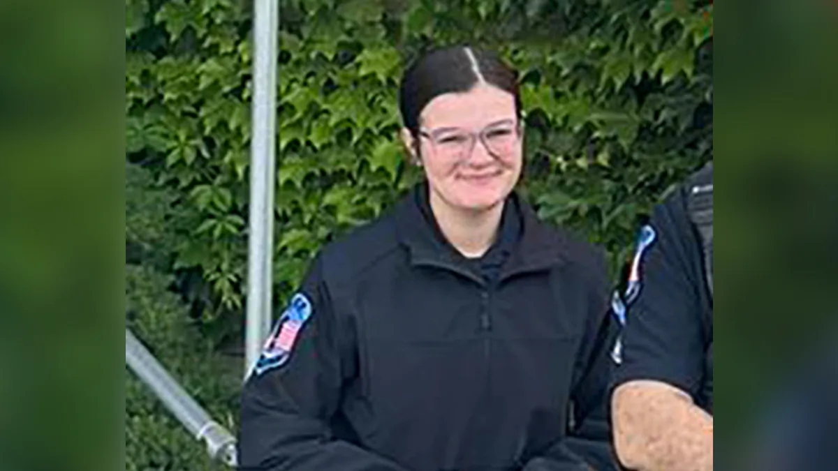 Rutland City Police Officer Jessica Ebbighausen in a file photo. (Vermont State Police via AP)