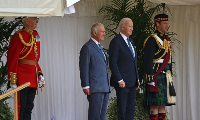 Biden Has Tea With King Charles at Windsor Castle, Discusses Climate Change