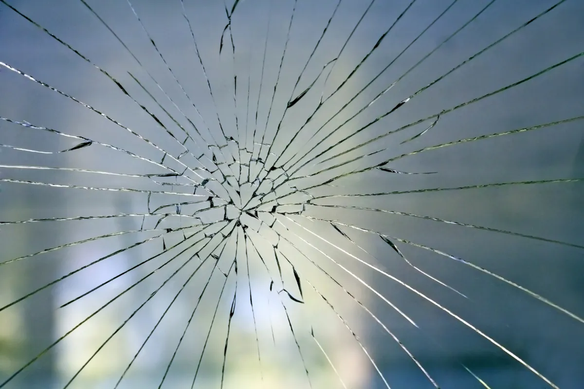 Repairing a broken glass windowpane in a family home is common. (Dreamstime/TNS)