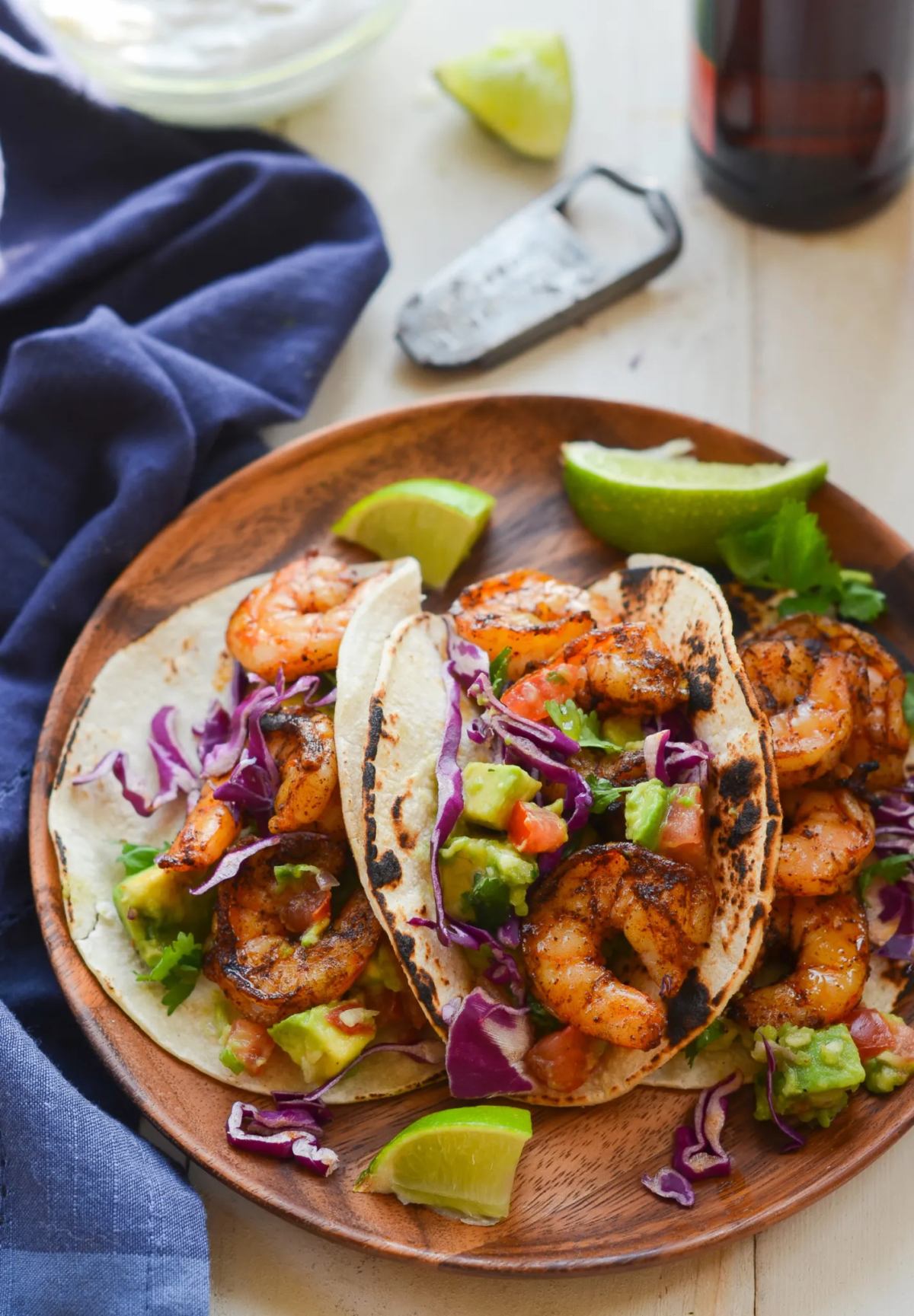 NextImg:Grilled Shrimp Tacos with Avocado Salsa