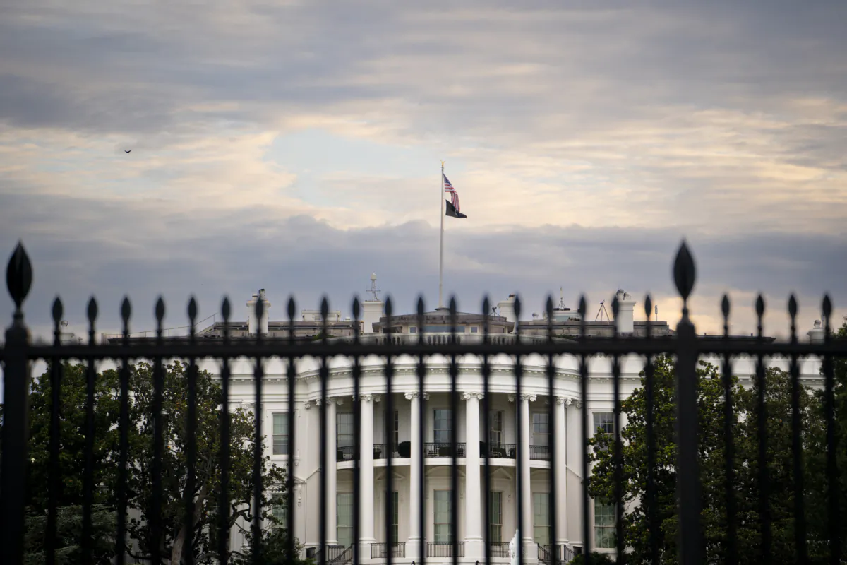 The White House in Washington on July 10, 2023. (Madalina Vasiliu/The Epoch Times)