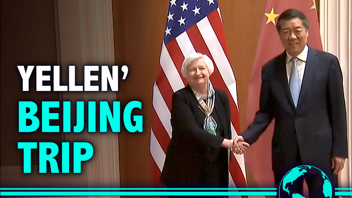 NextImg:Janet Yellen Bows to Chinese Vice Premier He Lifeng, Stresses Importance of Communication