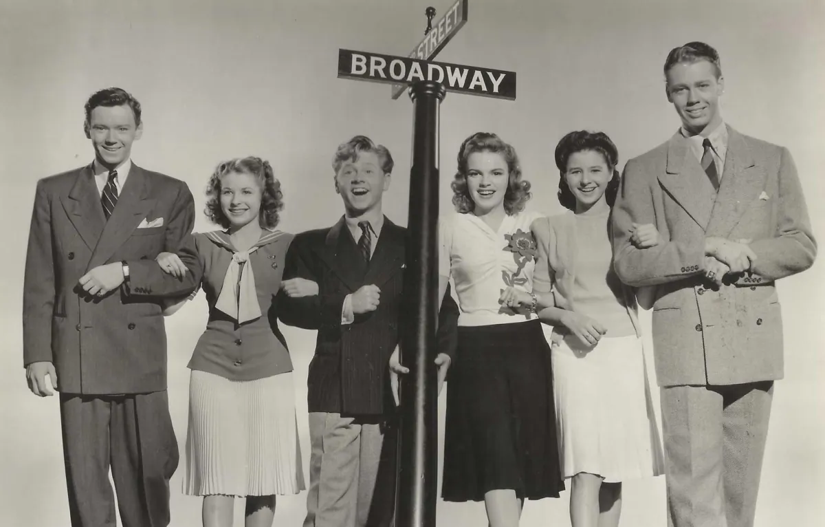 A promo shot from the 1941 film "Babes on Broadway." (MovieStillsDB)