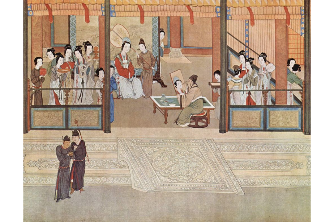 Upper class women of the Ming dynasty were expected to learn all the arts of a good wife. Spring morning in a Han palace, by Qiu Ying. (Public Domain)