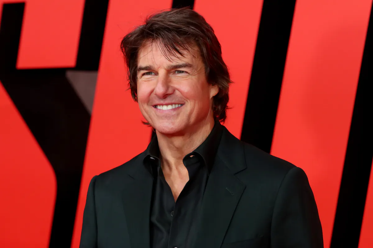 Tom Cruise attends the Australian premiere of "Mission: Impossible - Dead Reckoning Part One" in Sydney on July 3, 2023. (Lisa Maree Williams/Getty Images)