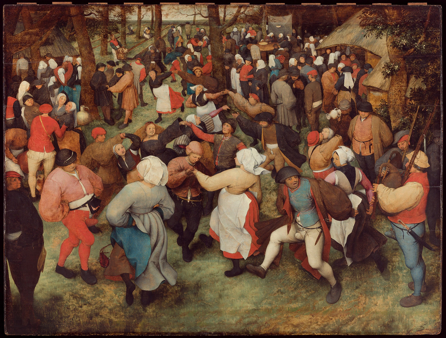  The Wedding Dance by Pieter Bruegel the Elder