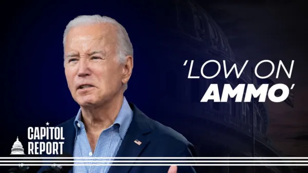 President Biden Acknowledges US Low on Ammo Amid Sending Military Aid to Ukraine