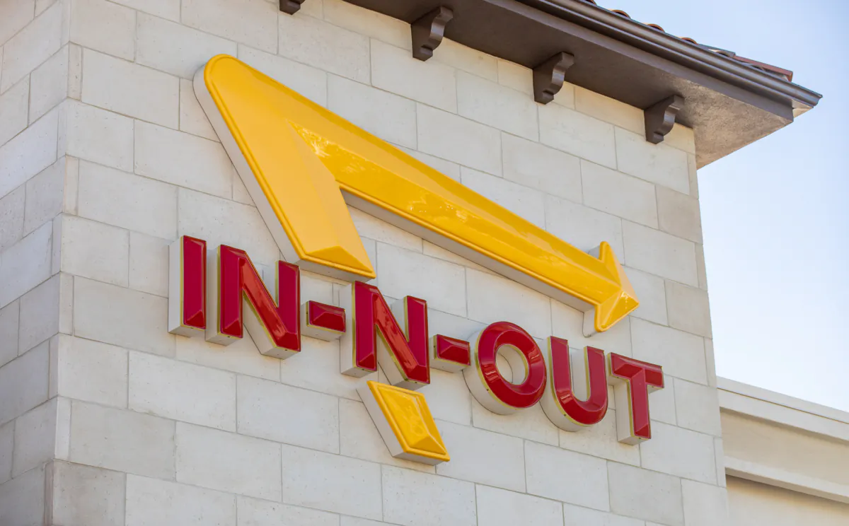 A new location for an In-N-Out Burger restaurant in Huntington Beach, Calif., on Jan. 26, 2023. (John Fredricks/The Epoch Times)
