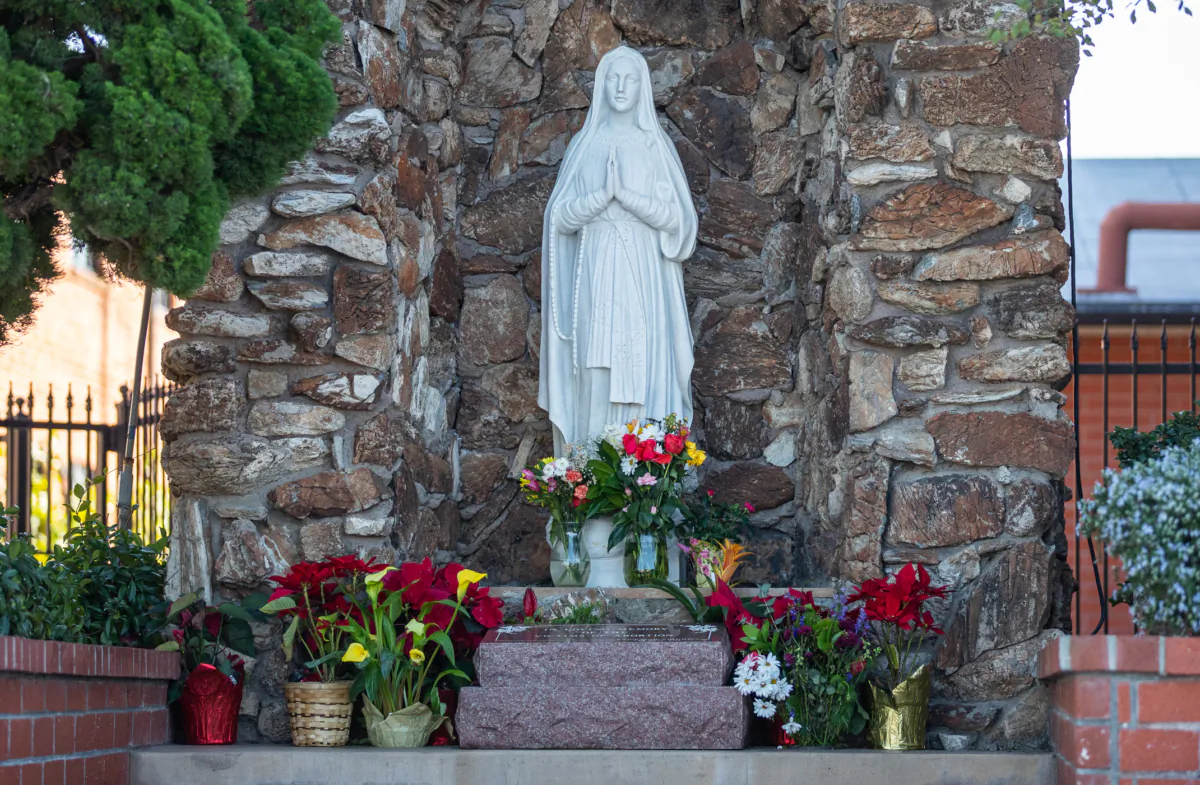 A file photo taken at a Catholic church in Costa Mesa, Calif., on Jan, 17, 2023. (John Fredricks/The Epoch Times)