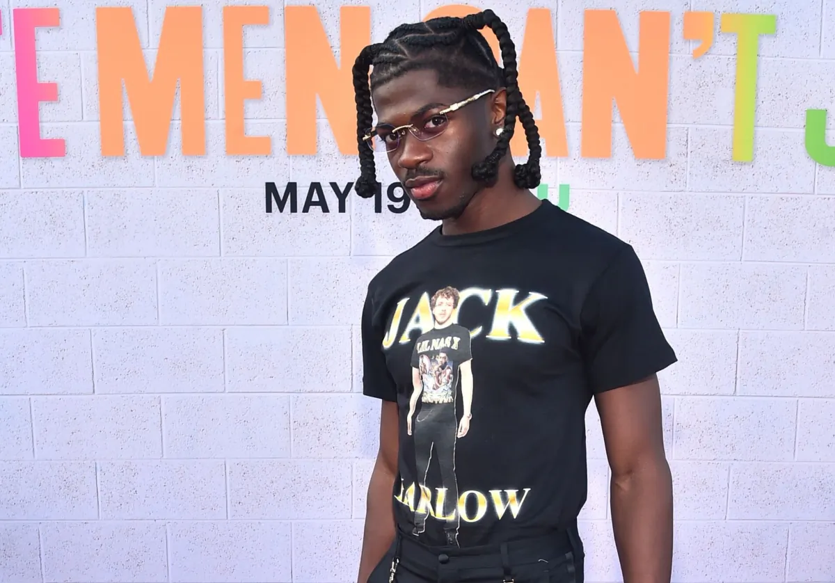 Lil Nas X at El Capitan Theatre in Hollywood, Calif., on May 11, 2023. (Alberto E. Rodriguez/Getty Images for 20th Century Studios)