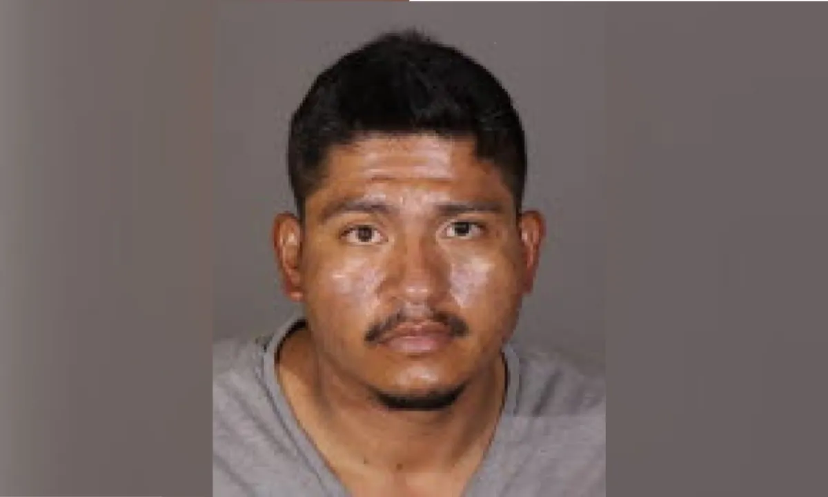 Mario Orozco, 31, booked on suspicion of sexual assault in Reseda, Calif. (Courtesy of the Los Angeles Police Department)