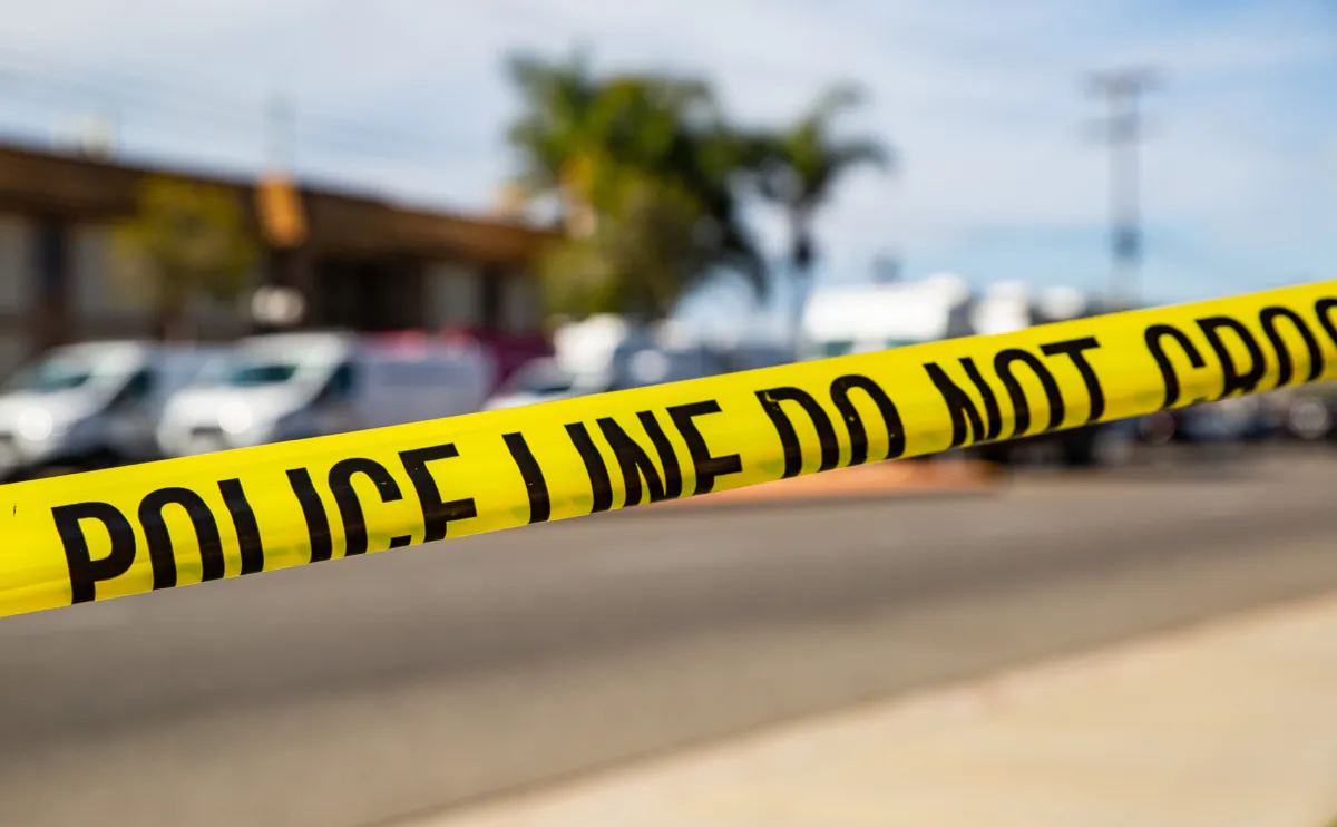 File photo of a crime scene. (John Fredricks/The Epoch Times)