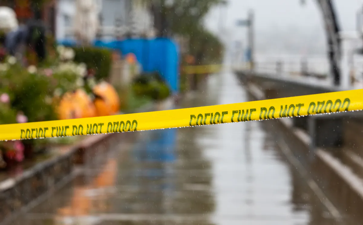 File photo of a crime scene. (John Fredricks/The Epoch Times)