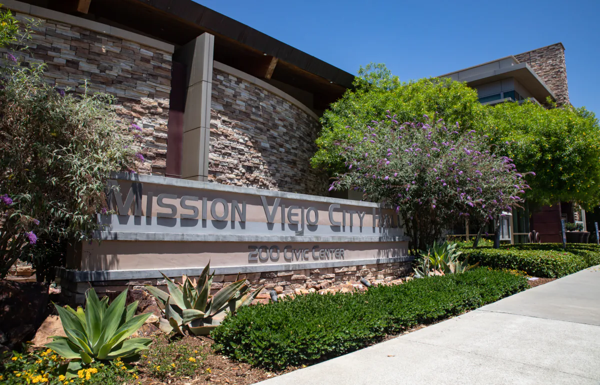 The Mission Viejo Civic Center on June 30, 2022. (John Fredricks/The Epoch Times)