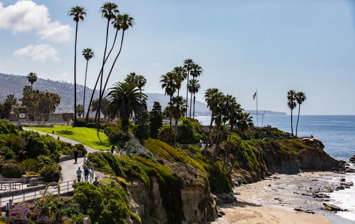 Heisler Park in Laguna Beach, Calif., on March 30, 2022. (John Fredricks/The Epoch Times)