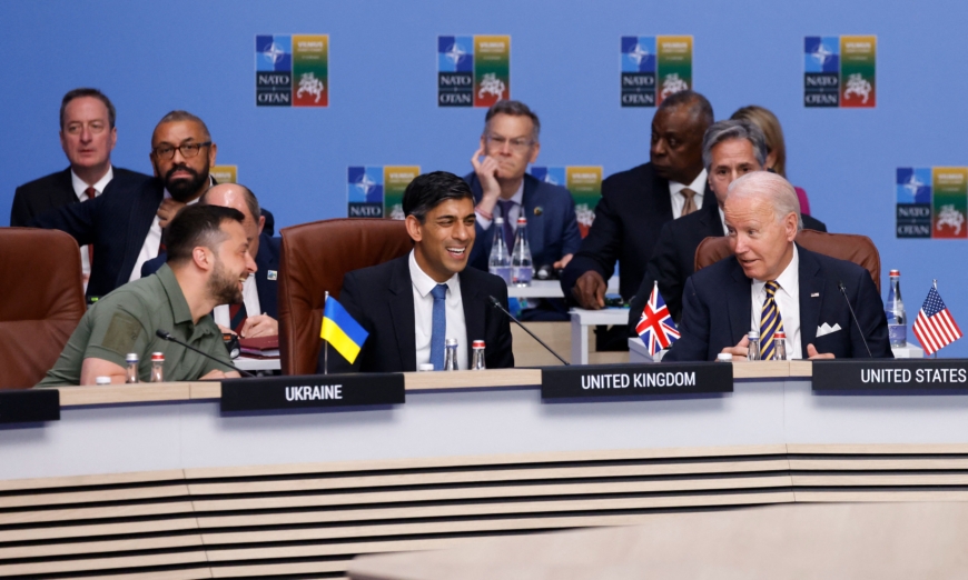Biden assures Ukraine of security support in talks with Zelenskyy, G7 leaders.