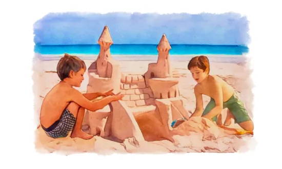 Sand Castles and Sharks’ Teeth