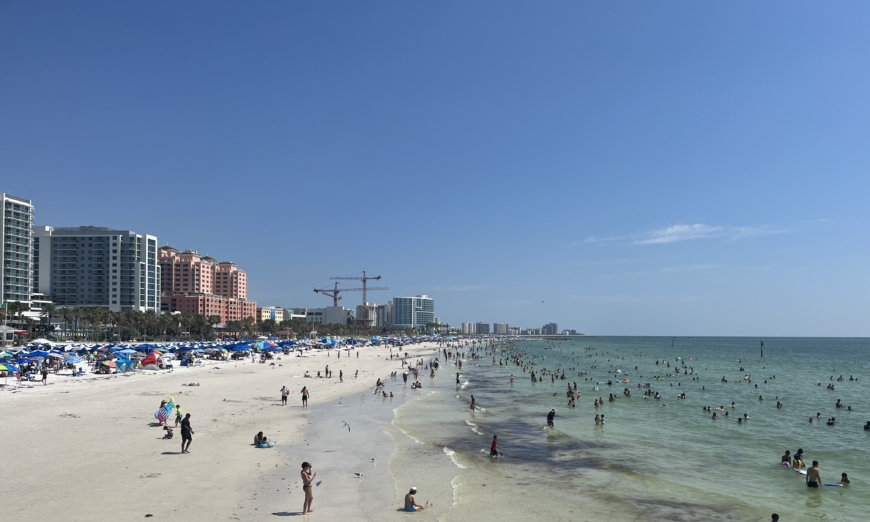 Scientists have recorded alarming sea water temperatures near the Florida Keys.