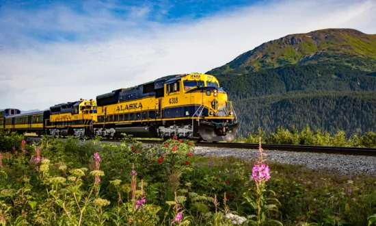 Piercing Through Alaska’s Wilderness by Train