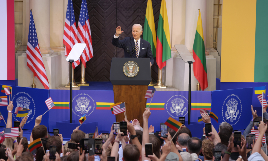 Biden assures NATO’s unwavering backing for Ukraine after Summit.