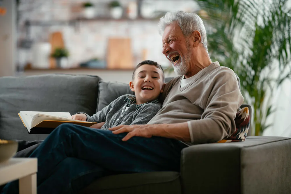 Research validates the role that active grandparenting can play as an antidepressant for seniors. (Shutterstock)