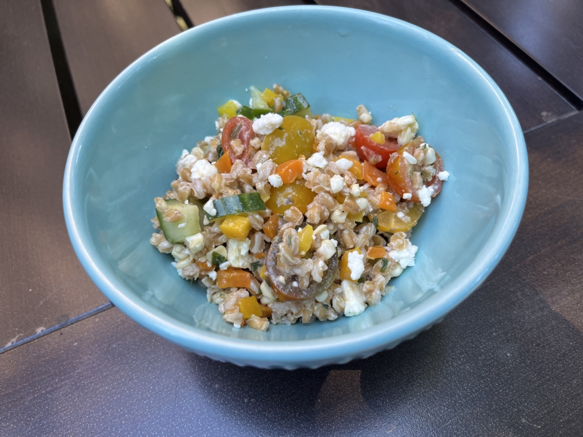 NextImg:Gazpacho-Style Farro Salad Is Refreshing in the Summer