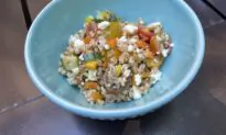 Gazpacho-Style Farro Salad Is Refreshing in the Summer
