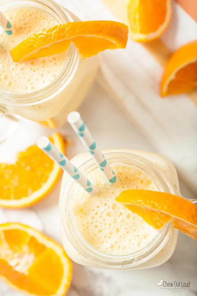 Orange Julius smoothies are easy to make at home. (Courtesy of Amy Dong)