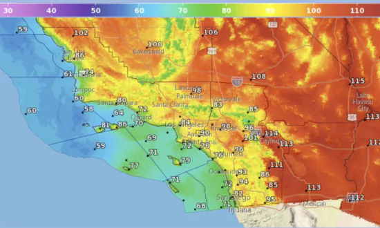 High Heat Arrives in Southern California; Triple Digits Likely Through the Weekend