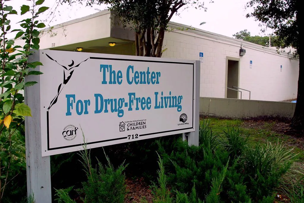 A file photo of a sober living home in Florida. Cities in Orange County, Calif., are struggling to regulate such homes amid litigation in recent years. (Chris Livingston/Getty Images)