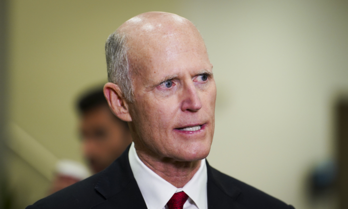 Florida Sen. Rick Scott Endorses Trump in 2024 Race