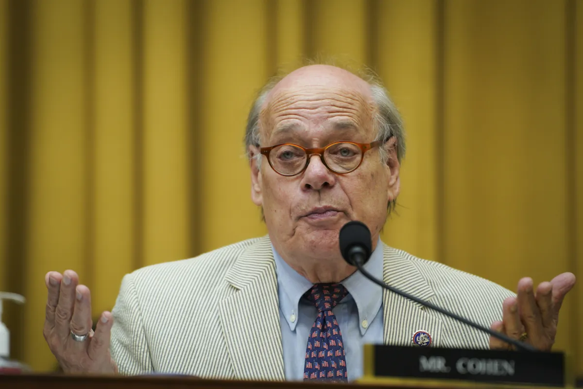 Rep. Steve Cohen (D-Tenn.) speaks at a hearing on oversight of the Federal Trade Commission in Washington on July 13, 2023. (Madalina Vasiliu/The Epoch Times)