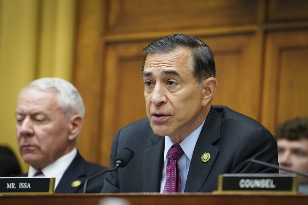 Rep. Darrell Issa (R-Calif.) speaks at a hearing on oversight of the Federal Trade Commission in Washington on July 13, 2023. (Madalina Vasiliu/The Epoch Times)