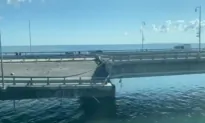 Key Russian Bridge to Crimea Struck Again, Moscow Blames Ukraine for Attack That Killed 2