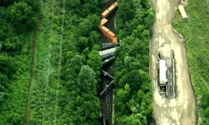 Evacuations Ordered in Pennsylvania After 40-Car Train Derails: Officials