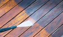 Pressure Wash a Deck