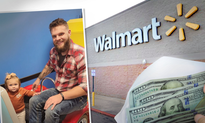 Ohio Dad Finds $2,000 in Shopping Cart at Walmart With Daughter—Here's What He Does Next