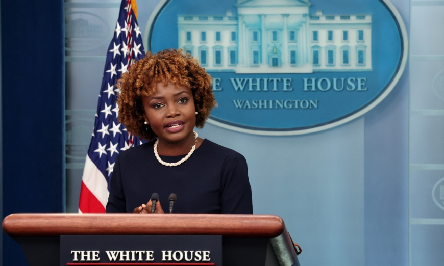 LIVE 1:45 PM ET: White House Briefing With Karine Jean-Pierre