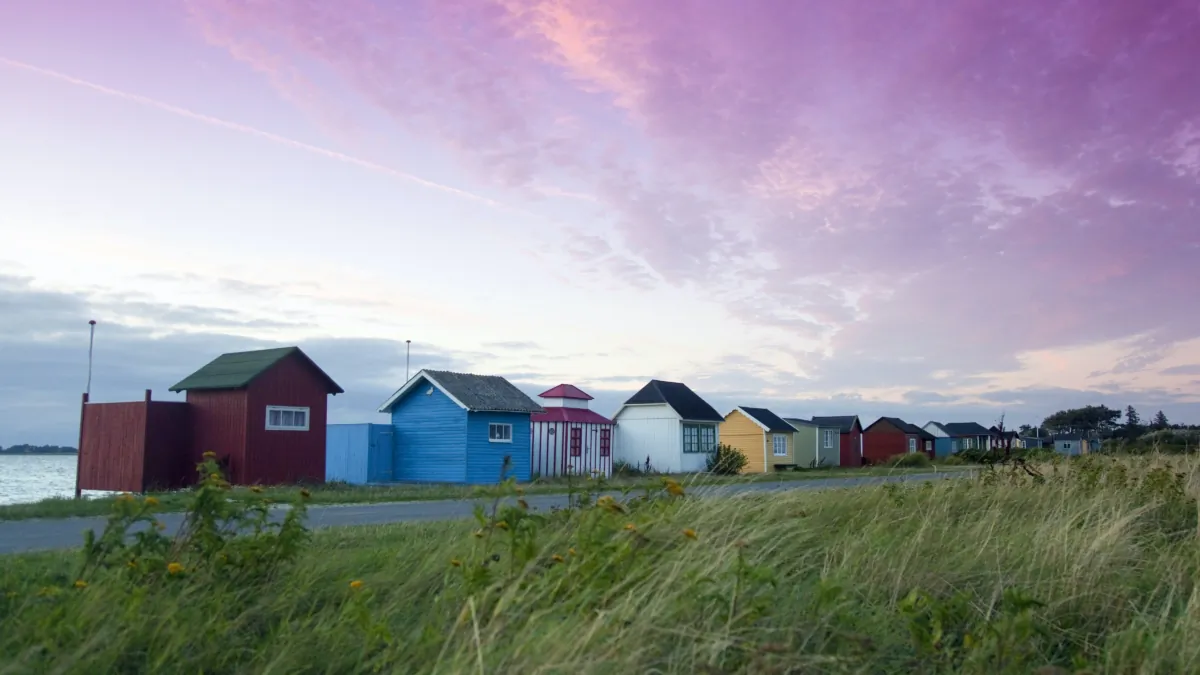 Cozy little beach houses in the town of Ærøskøbing have been lovingly tended by local families for generations.