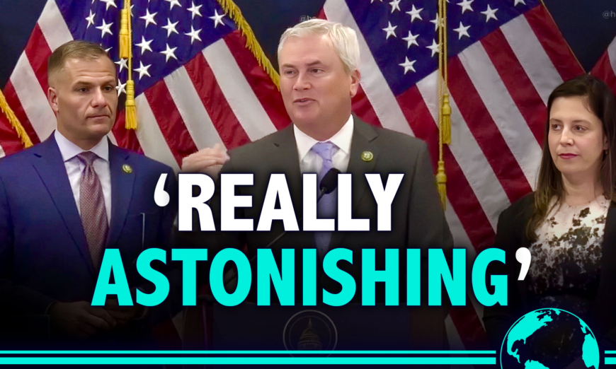 Rep. Comer Presents Findings From Biden Bank Records, Previews IRS Whistleblower Hearing