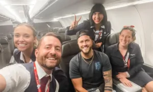 Passenger Gets Entire Plane to Himself After an 18-Hour Delay and Befriends the Flight Crew