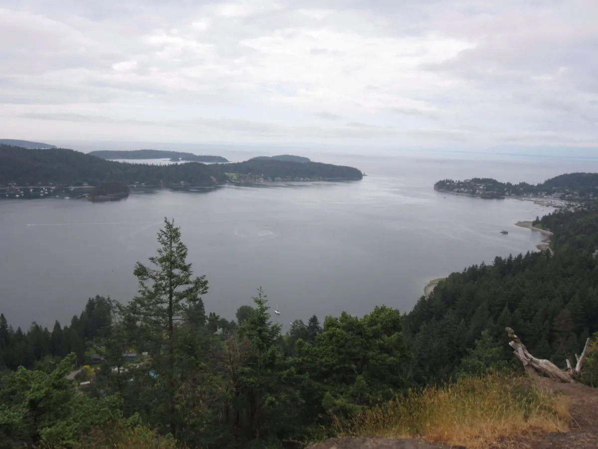 A file photo of Howe Sound from the top of Soames Hill on British Columbia's Sunshine Coast, near the town of Grantham's Landing, B.C., on May 23, 2016. (The Canadian Press/Lauren Krugel)