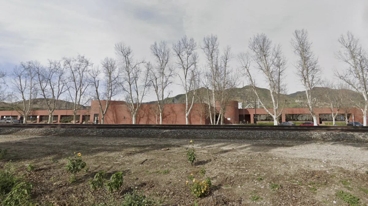 Barry J. Nidorf Juvenile Hall in Sylmar, Calif., in a screenshot image. (Google Maps/Screenshot via The Epoch Times)
