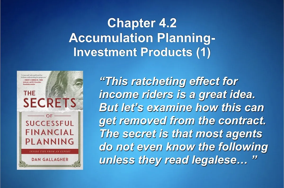 A serialization of the guide, “The Secrets of Successful Financial Planning.” 