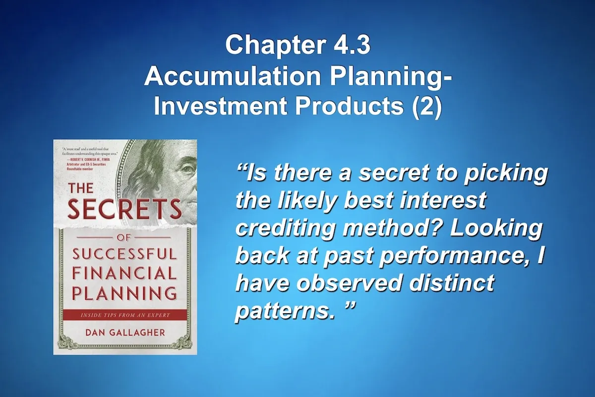 A serialization of the guide, “The Secrets of Successful Financial Planning.” 
