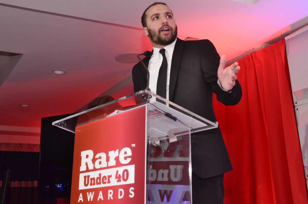 Wesley Lowery attends the inaugural DC RARE Under 40 Awards at Hotel Palomar in Washington, D.C., on April 16, 2016. (Kris Connor/Getty Images for Rare)