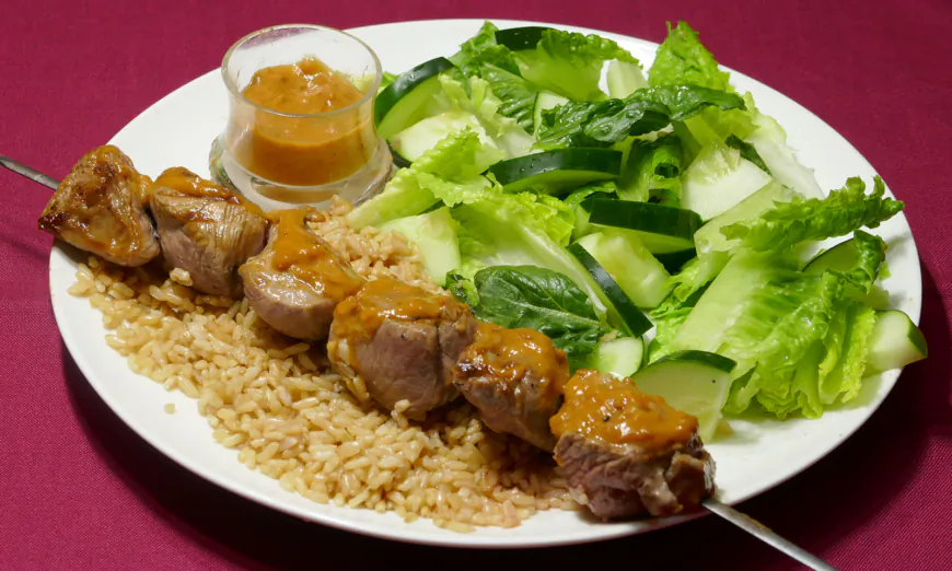Thai Lamb Satay Takes Little Effort With Premade Peanut Sauce