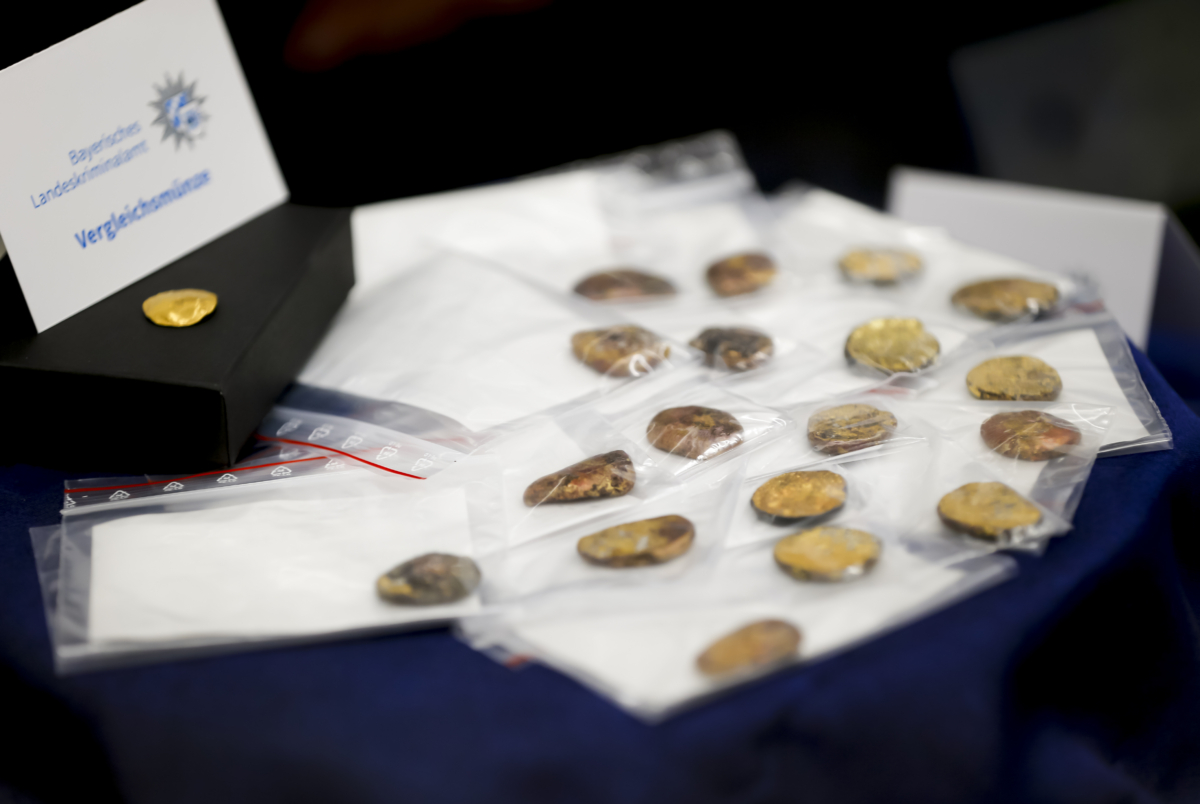 NextImg:German Police Find Melted-Down Gold After Theft of Celtic Coins, Seek Rest of Treasure