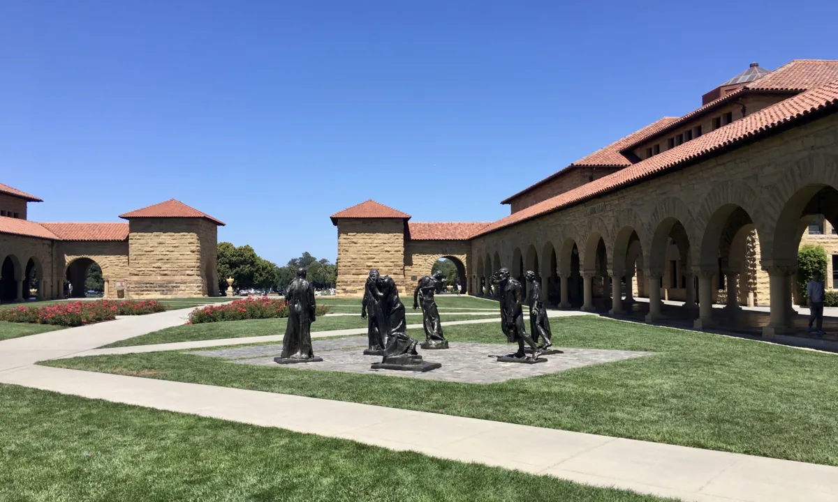 Stanford University in Stanford, Calif., on Aug. 17, 2019. (Joyce Kuo/The Epoch Times)